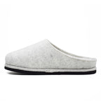 Minfot Tofflor Slip-on Viken Ull Ljusgrå