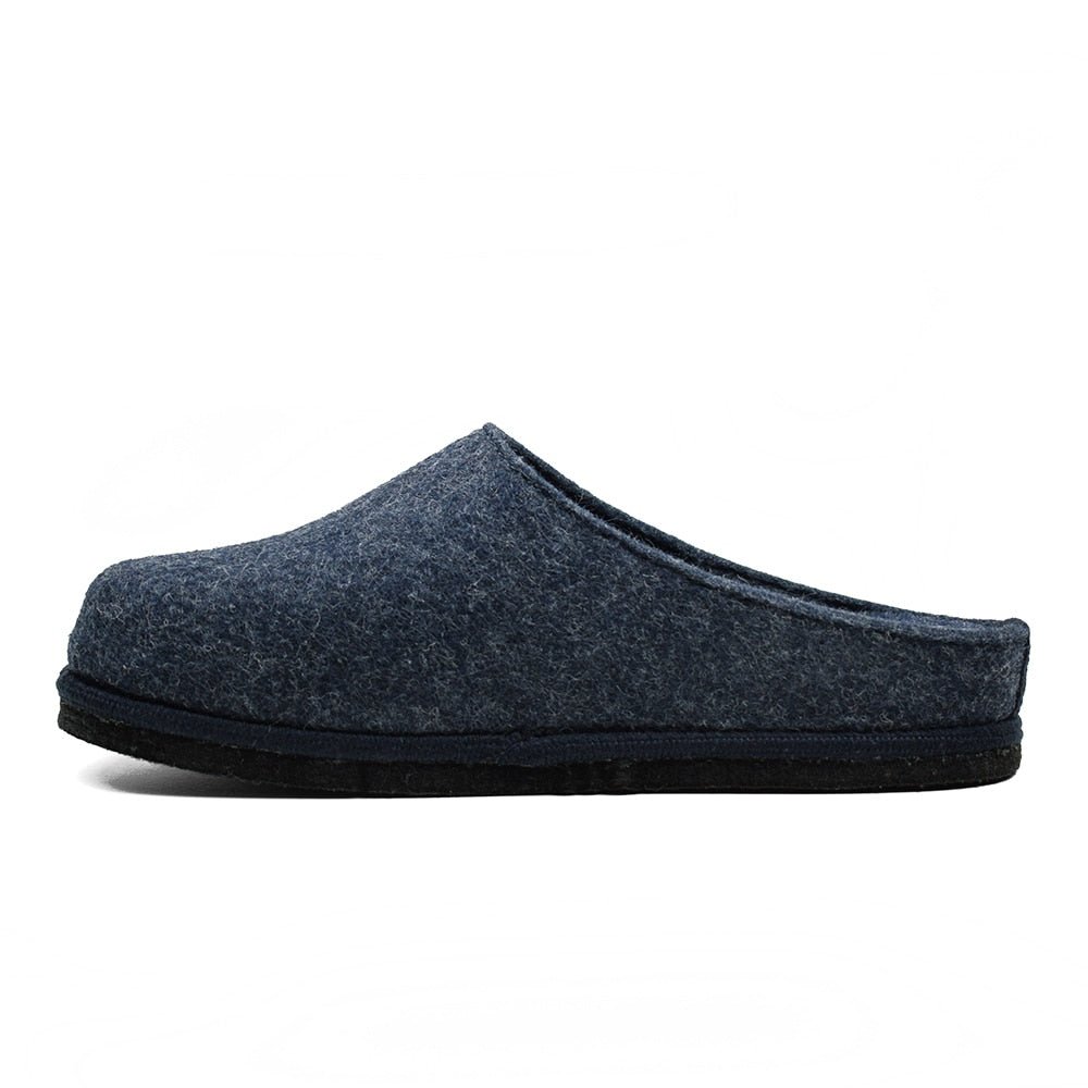 Minfot Tofflor Slip-on Viken Ull Navy