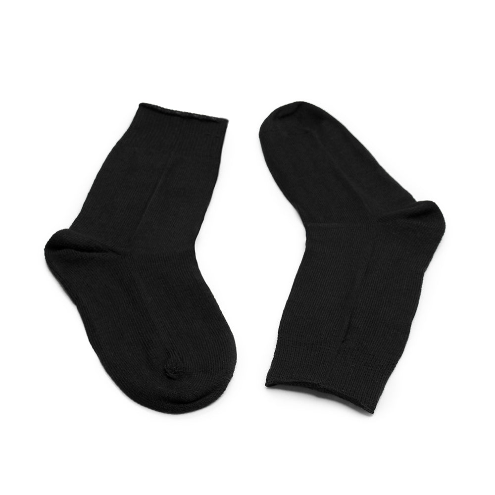 Produktbild 7 - Minfot Sömlösa Strumpor Bomull Svart 1-pack