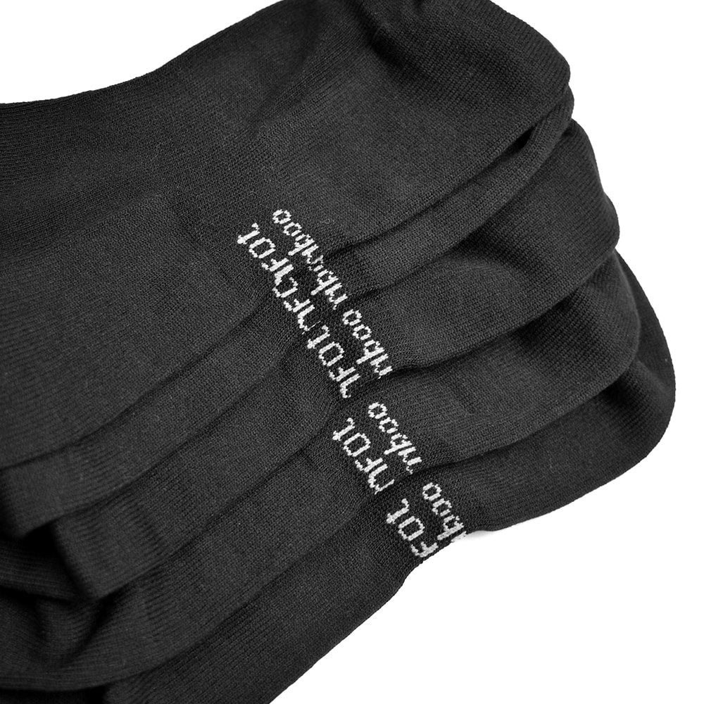 Produktbild 4 - mjuka-bambustrumpor-minfot-crew-svart