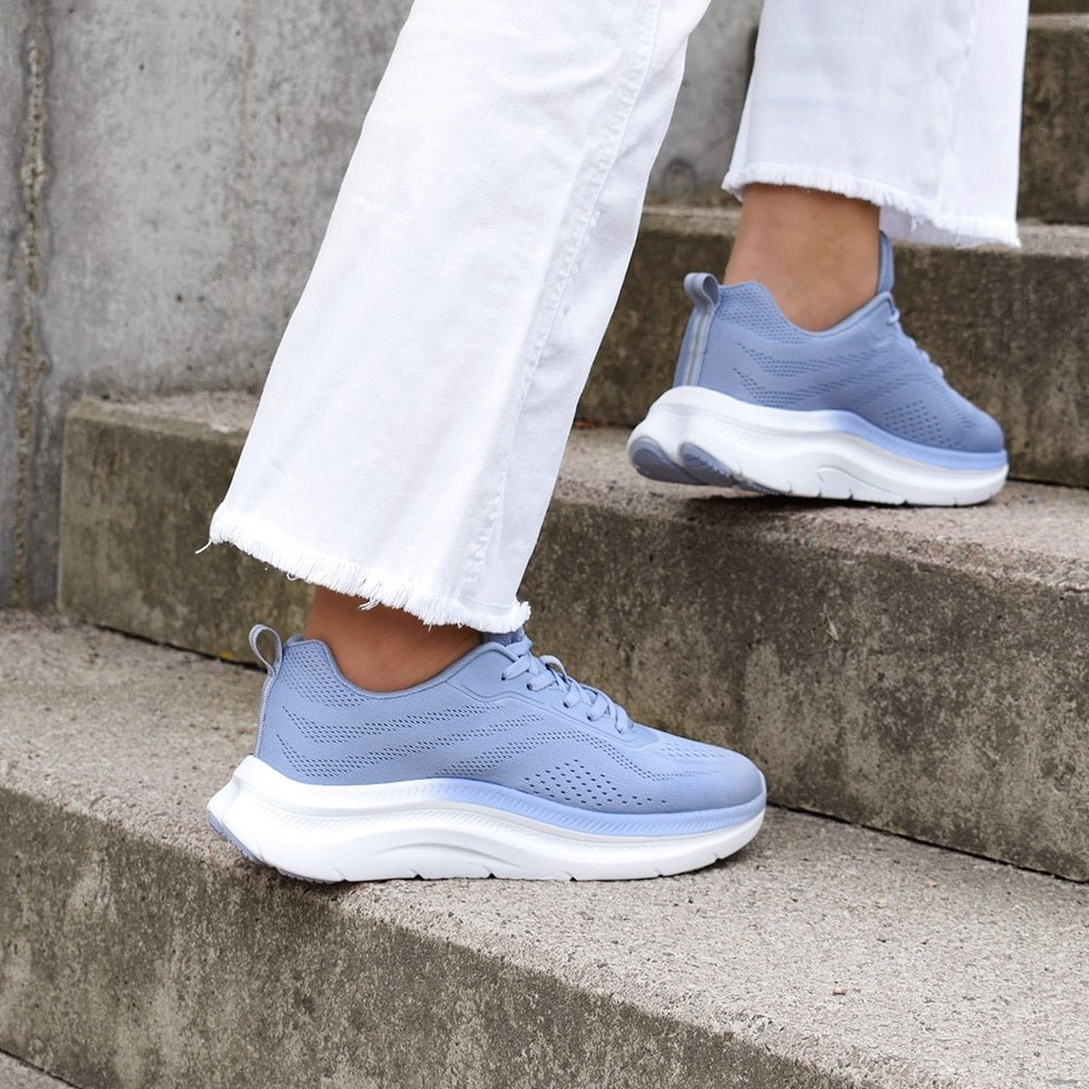 Minfot Sneakers Enjoy Dam Ljusblå