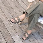 Minfot Moa Sandaler Dam Bio Mocka Olive