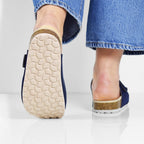 Minfot Hallux Valgus Sandaler Dam Primo Soft Navy