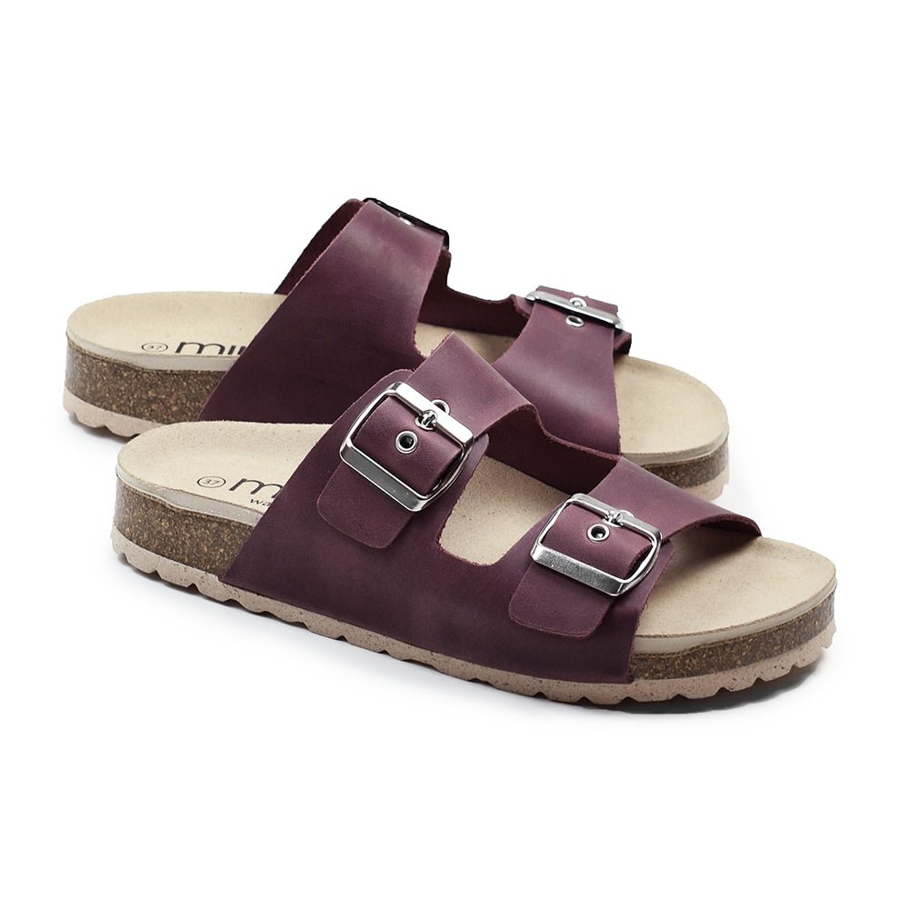 Produktbild 7 - Minfot Sandaler Primo Soft Ayo Läder Bordeaux