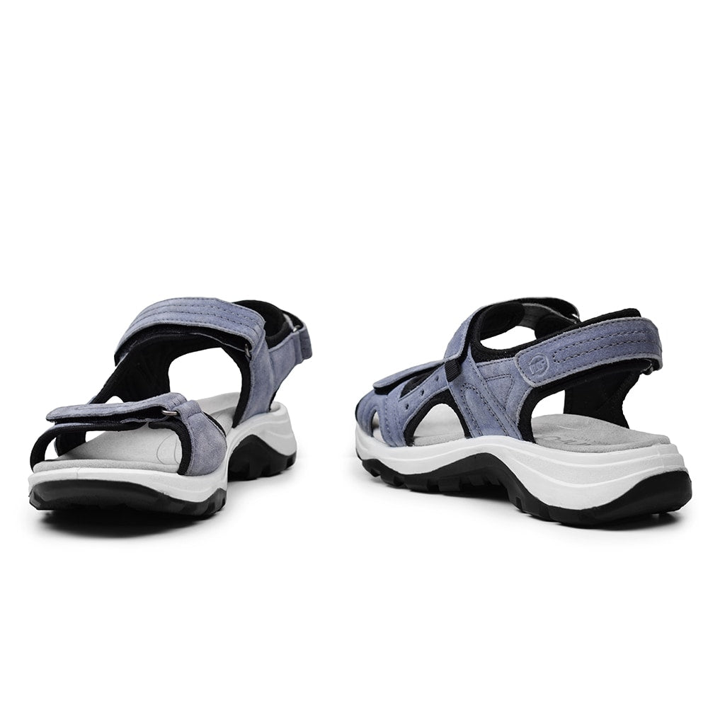 Produktbild 8 - Minfot Sandaler Sandhamn Dam Mocka Duvblå