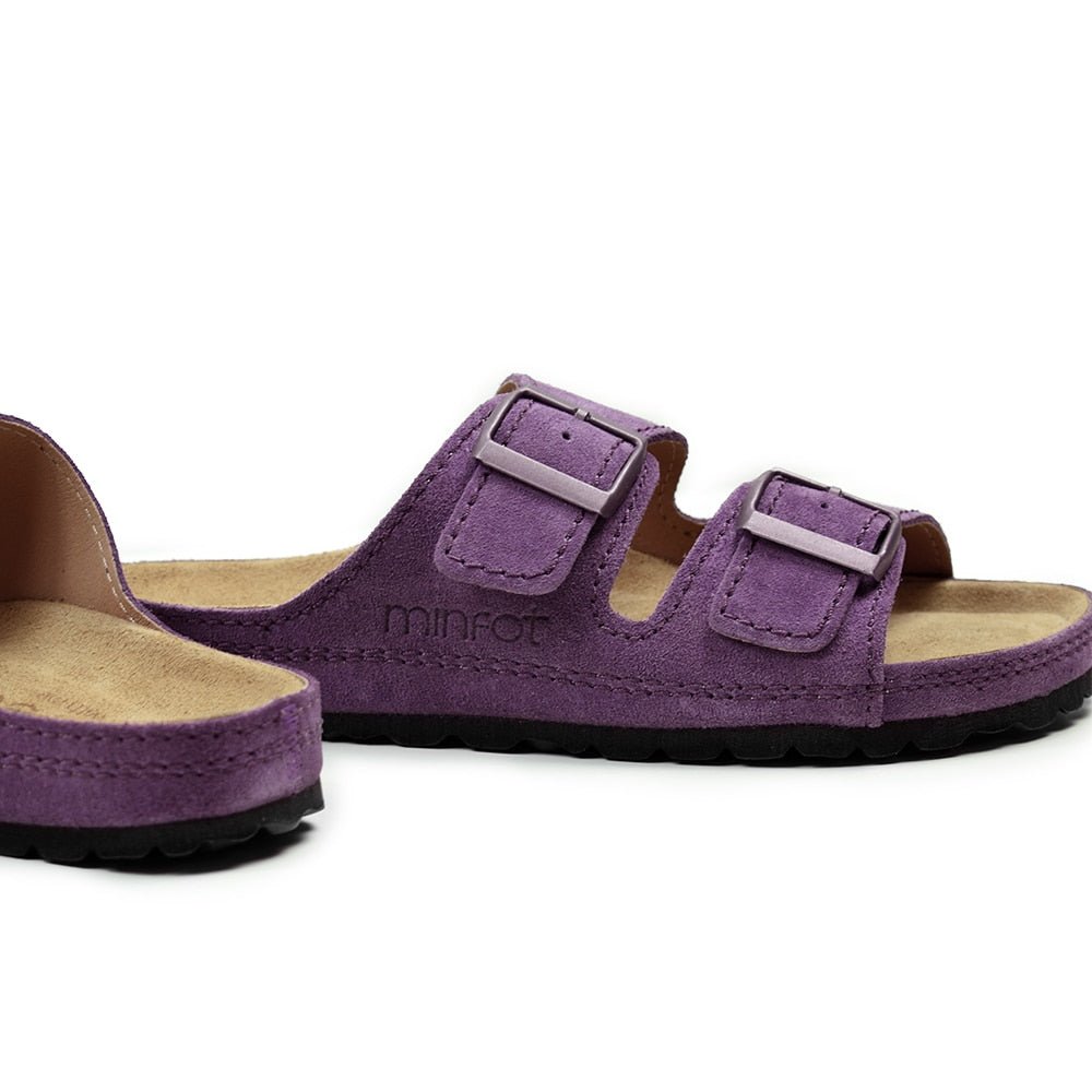 Produktbild 9 - Minfot Sandaler Voss Mocka Lila