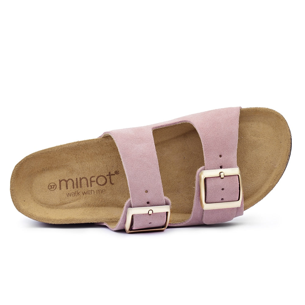 Minfot Sandaler Mjuk Bio Moa Mocka Rosa