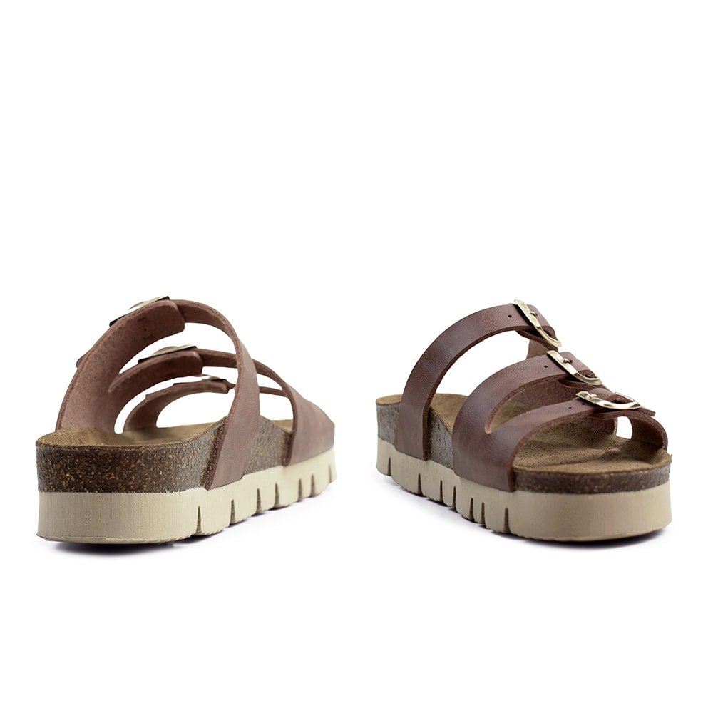 Minfot Upstep Lux Sandaler Dam Brun