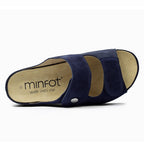 Minfot Skagen Sandaler Dam Stretch Navy