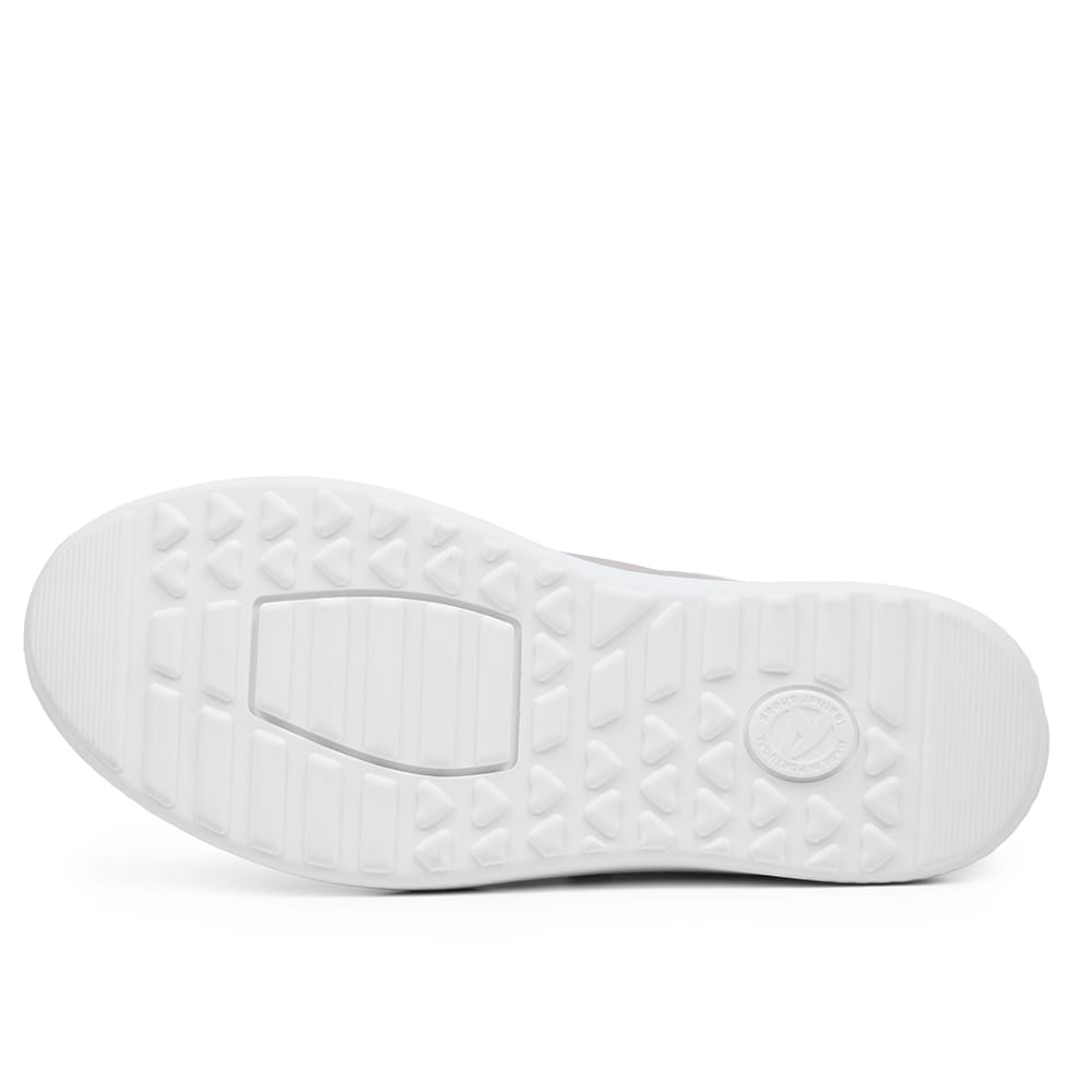 Minfot Way Sneaker Dam Bred Stretch Zip Beige