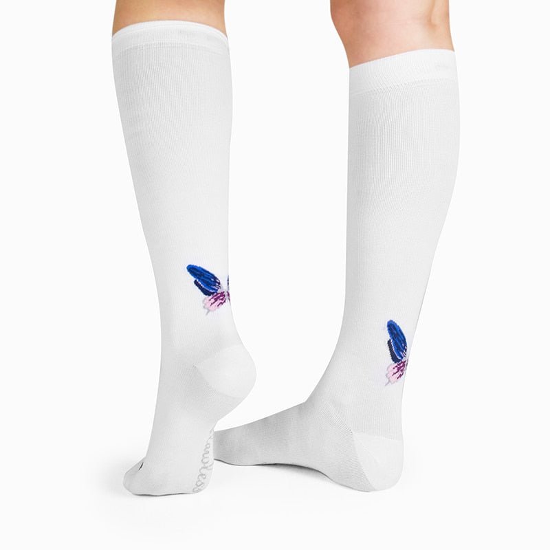 Produktbild 3 - mjuka-stodstrumpor-minfot-flawless-walk-colibri