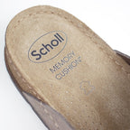 Scholl Tofflor Bora Moccasin Dam Mocka Grå