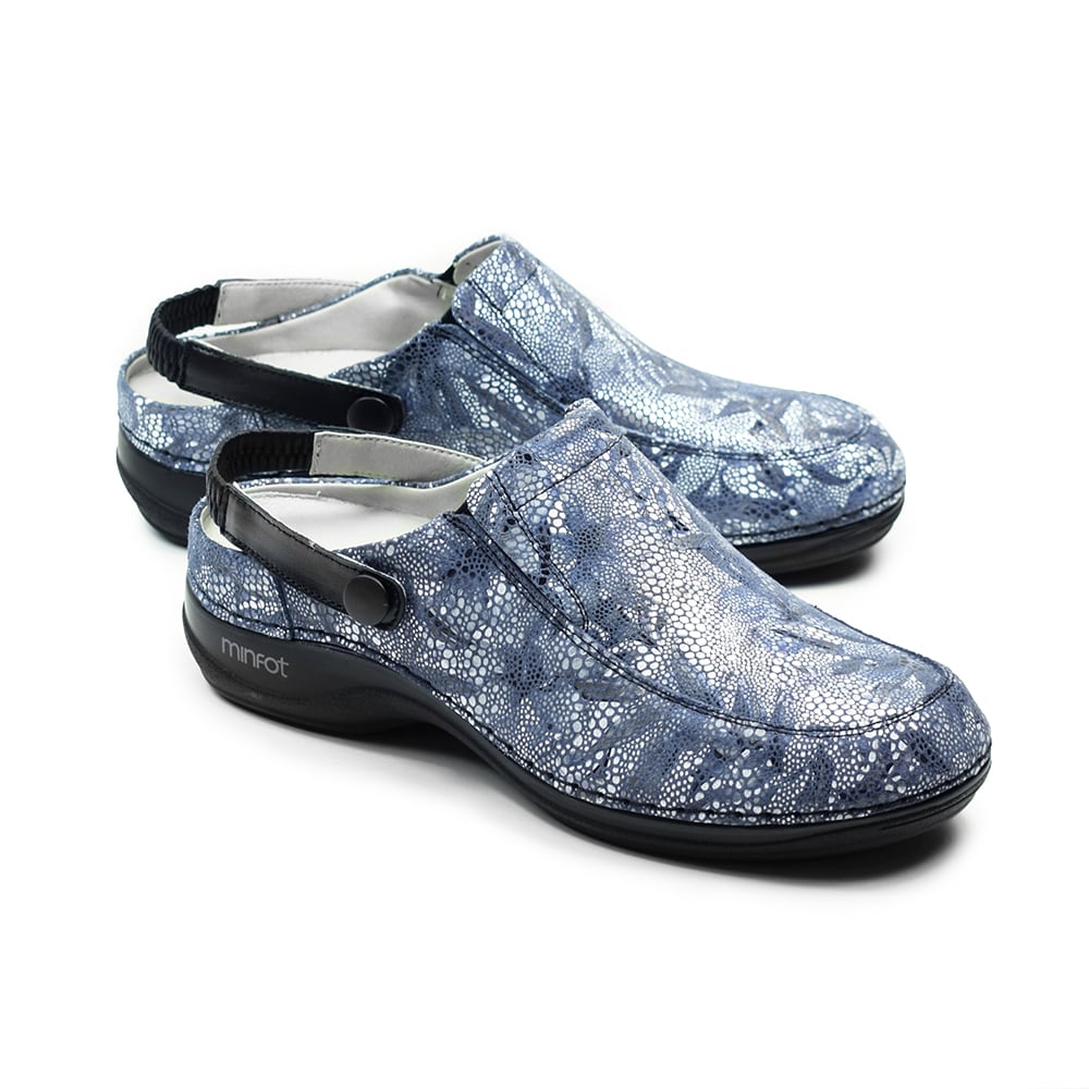 Minfot Arbetssko Mjuk Mosaik Svart