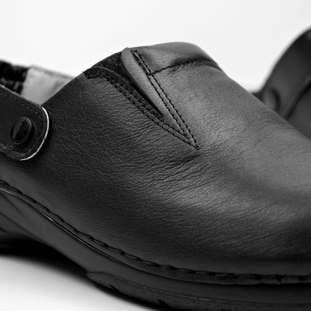 Minfot Arbetsskor Mjuk Toffel Svart