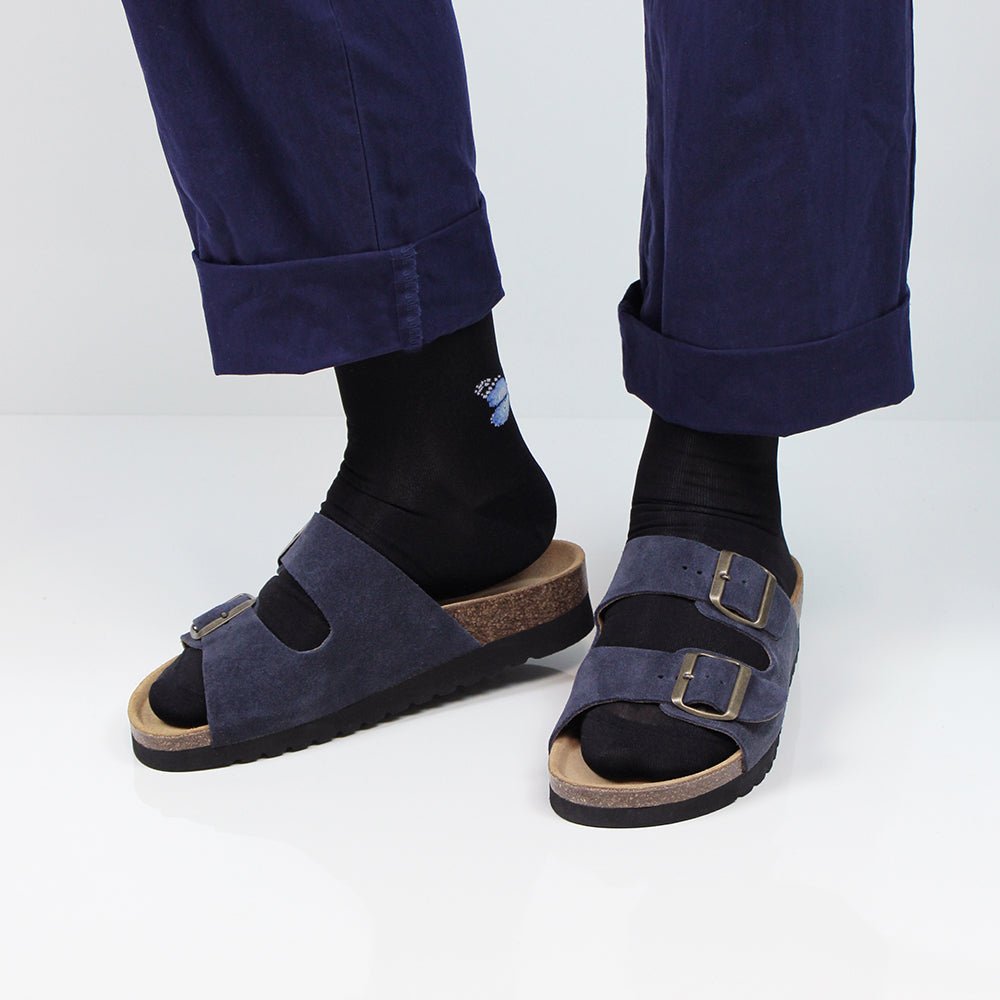 Produktbild 2 - Minfot Sandaler Moa Mocka Navy