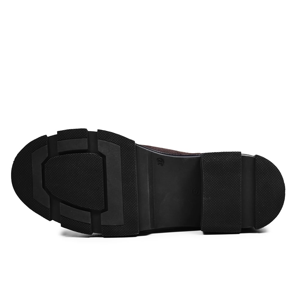 Minfot Chelsea Boots Oslo Mocka Mörkbrun