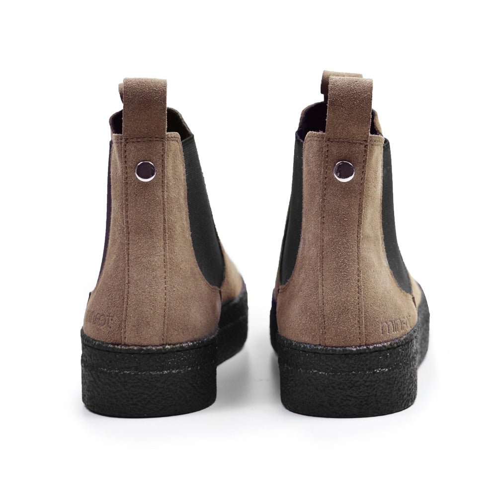 Minfot Chelsea Boots Visby Mocka Marmotta