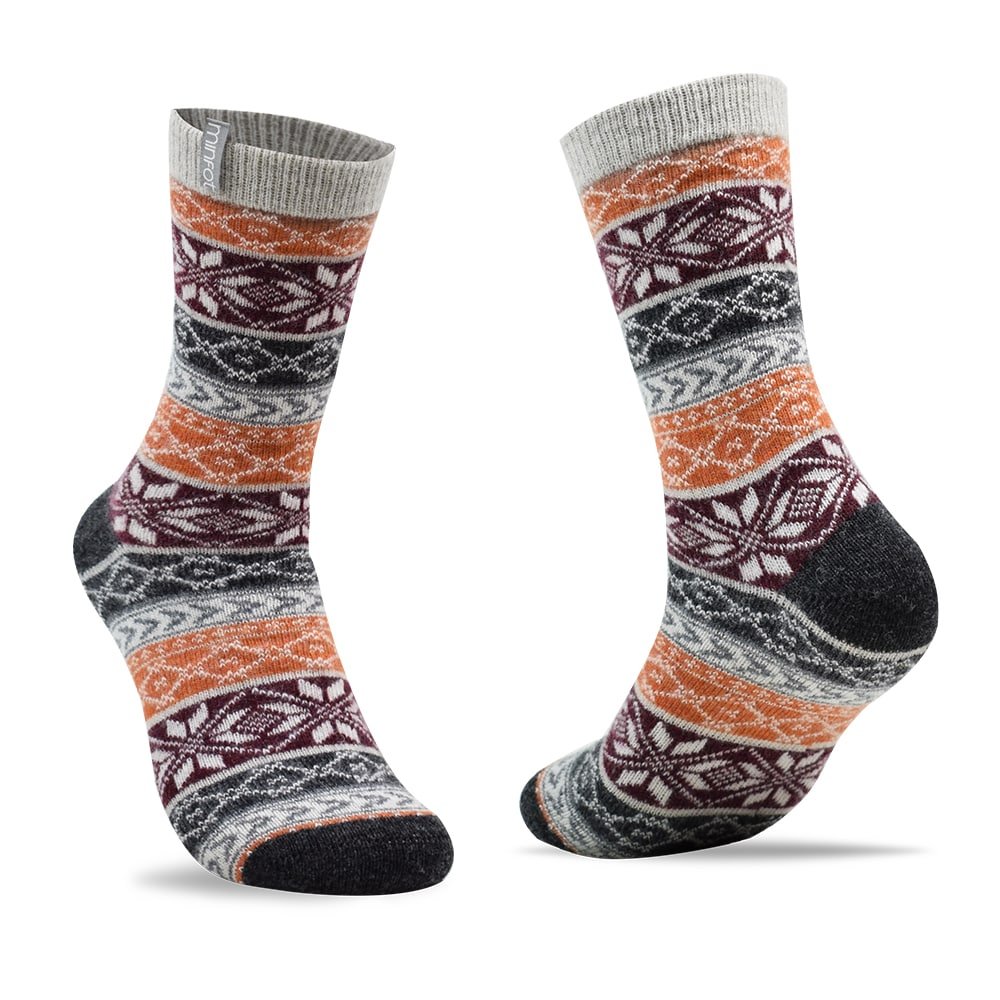 Minfot Ullstrumpor Hytte 2-pack