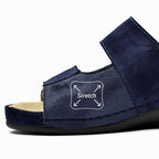 Minfot Skagen Sandaler Dam Stretch Navy