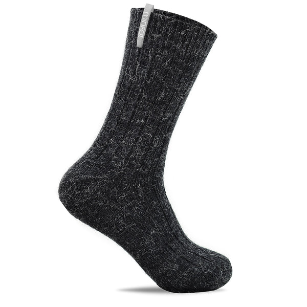 Minfot Raggsockor Alpacka Antracit 1-pack