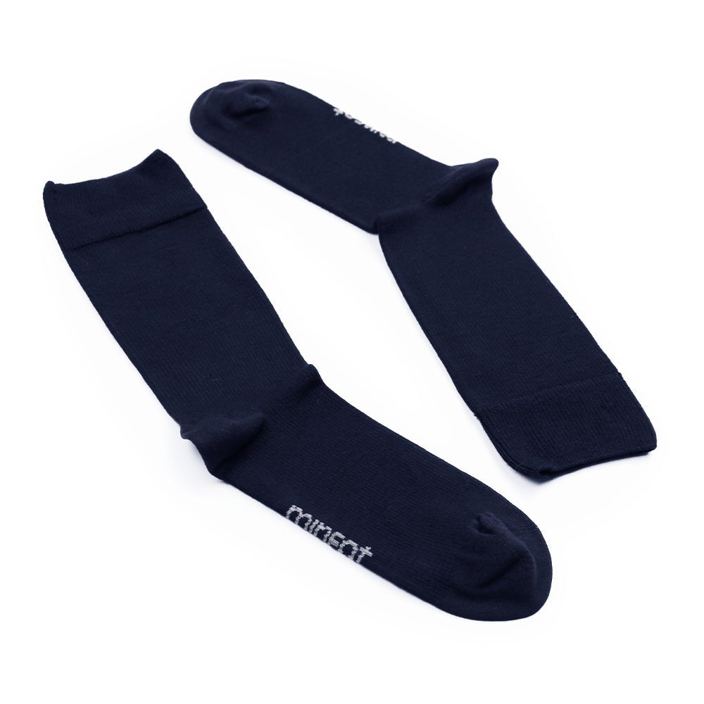 Produktbild 6 - motverkar-svullnad-Ankelstodstrumpor-bambu-navy-1-pack