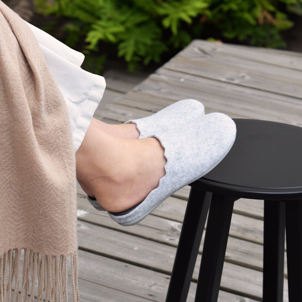 Produktbild 12 - Minfot Tofflor Relax Ljusgrå