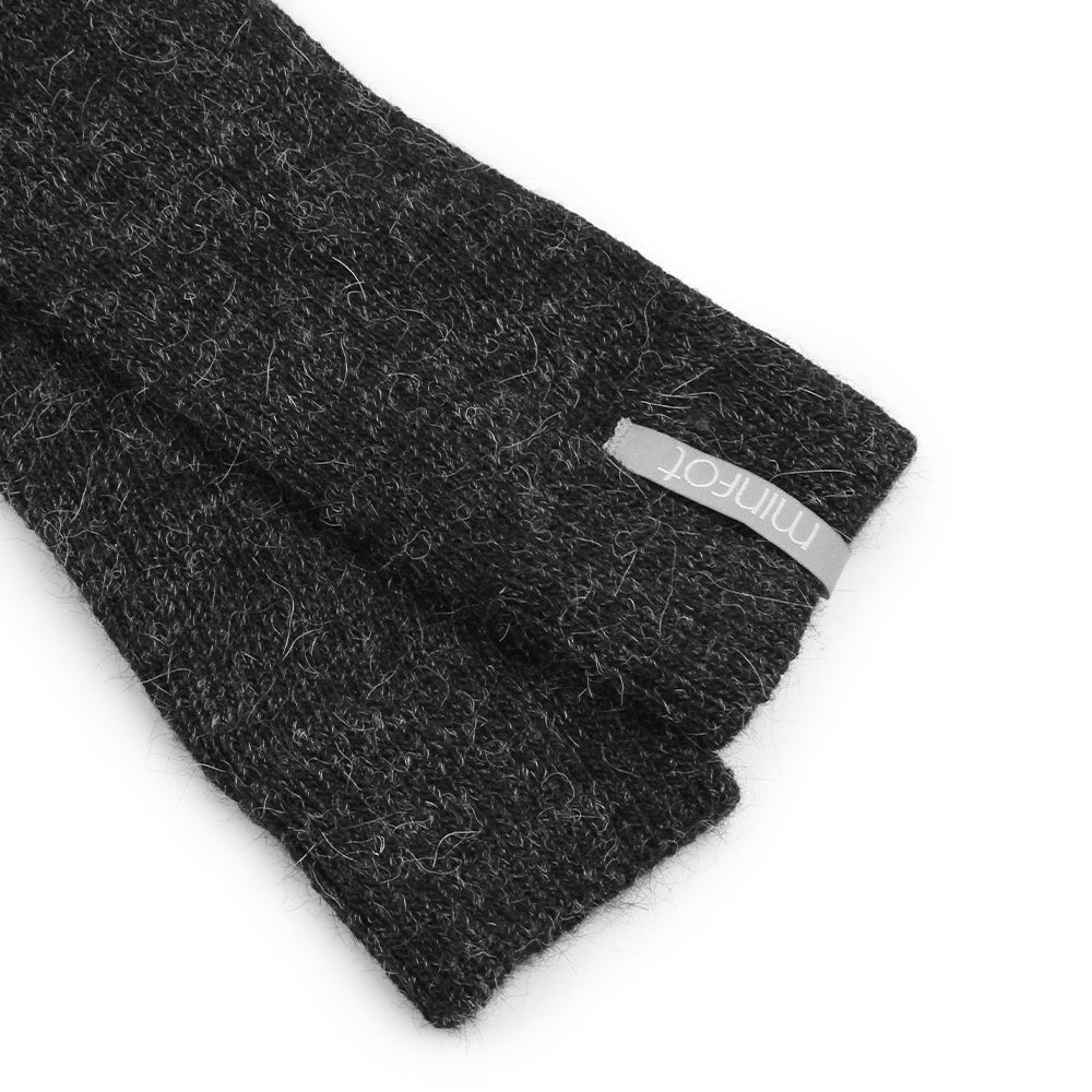 Produktbild 4 - Minfot Raggsockor Alpacka Antracit 1-pack