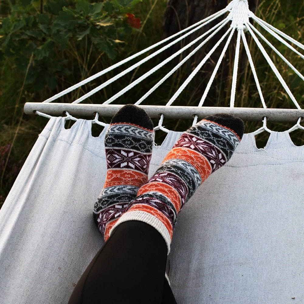 Produktbild 5 - Minfot Ullstrumpor Hytte 2-pack