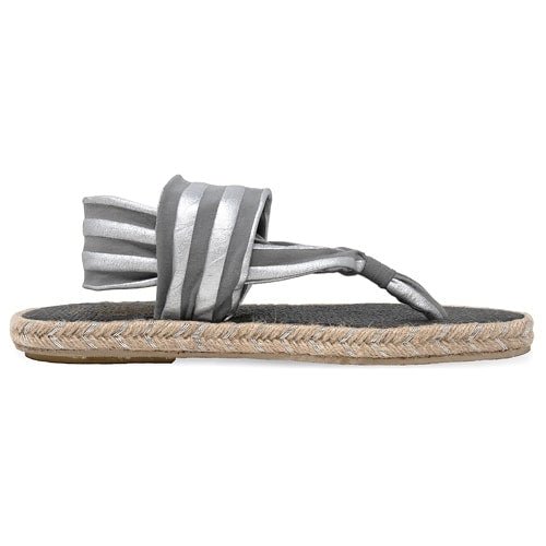 Nalho Ganika Sandal Metallic W Grey Silver