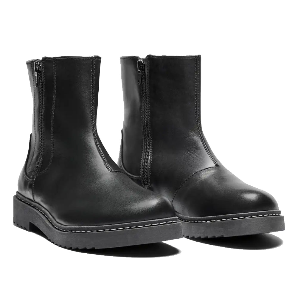 Produktbild 3 - New Feet Lykke Boots Dubbla Dragkedjor Svart