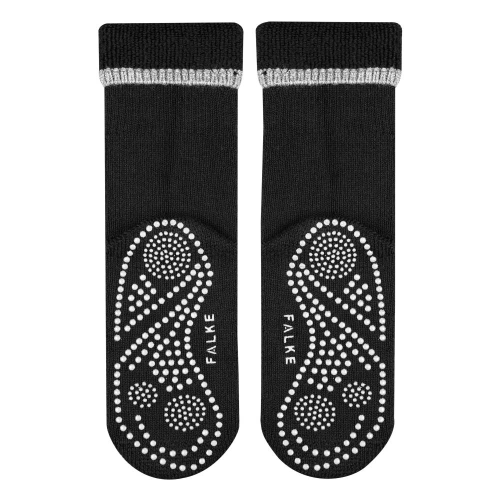Falke Cuddle Pads Strumpor Dam Non-slip Svart