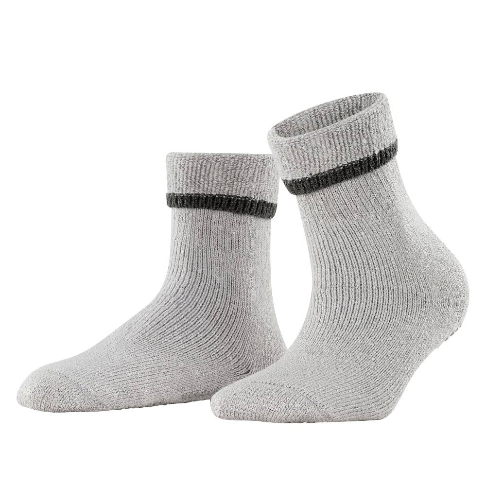 Falke Cuddle Pads Strumpor Dam Non-slip Grå