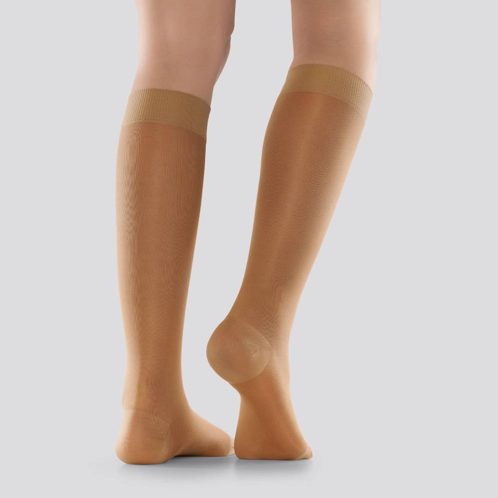 Mabs Stödstrumpor Nylon Tan
