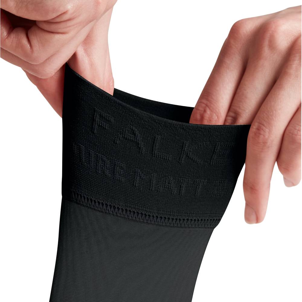 Produktbild 6 - Falke Nylonstrumpor Pure Matt 20 Anklet Black