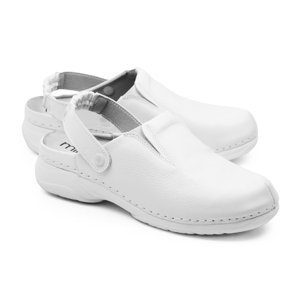 Produktbild 9 - Minfot Arbetsskor Mjuk Toffel Vit