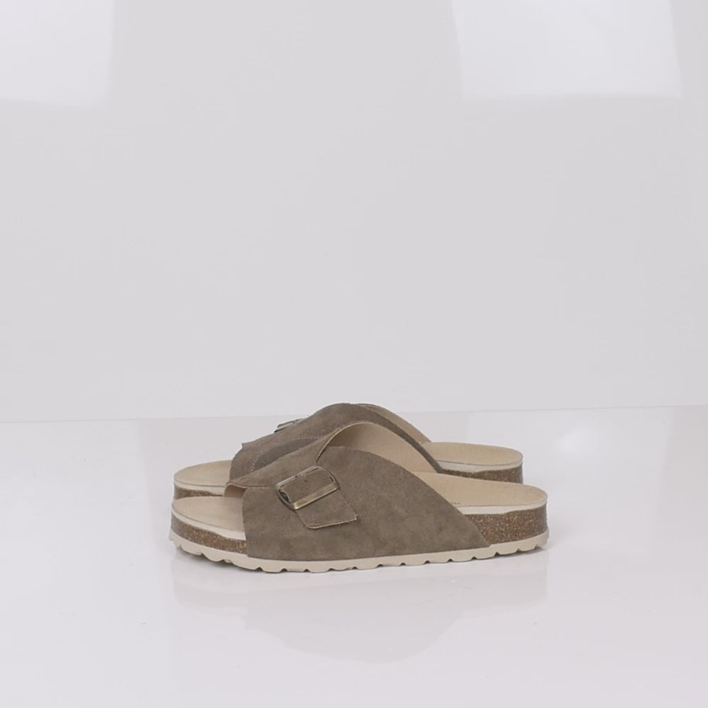 Minfot Li Sandaler Dam Mocka Hallux Valgus Primo Soft Stone