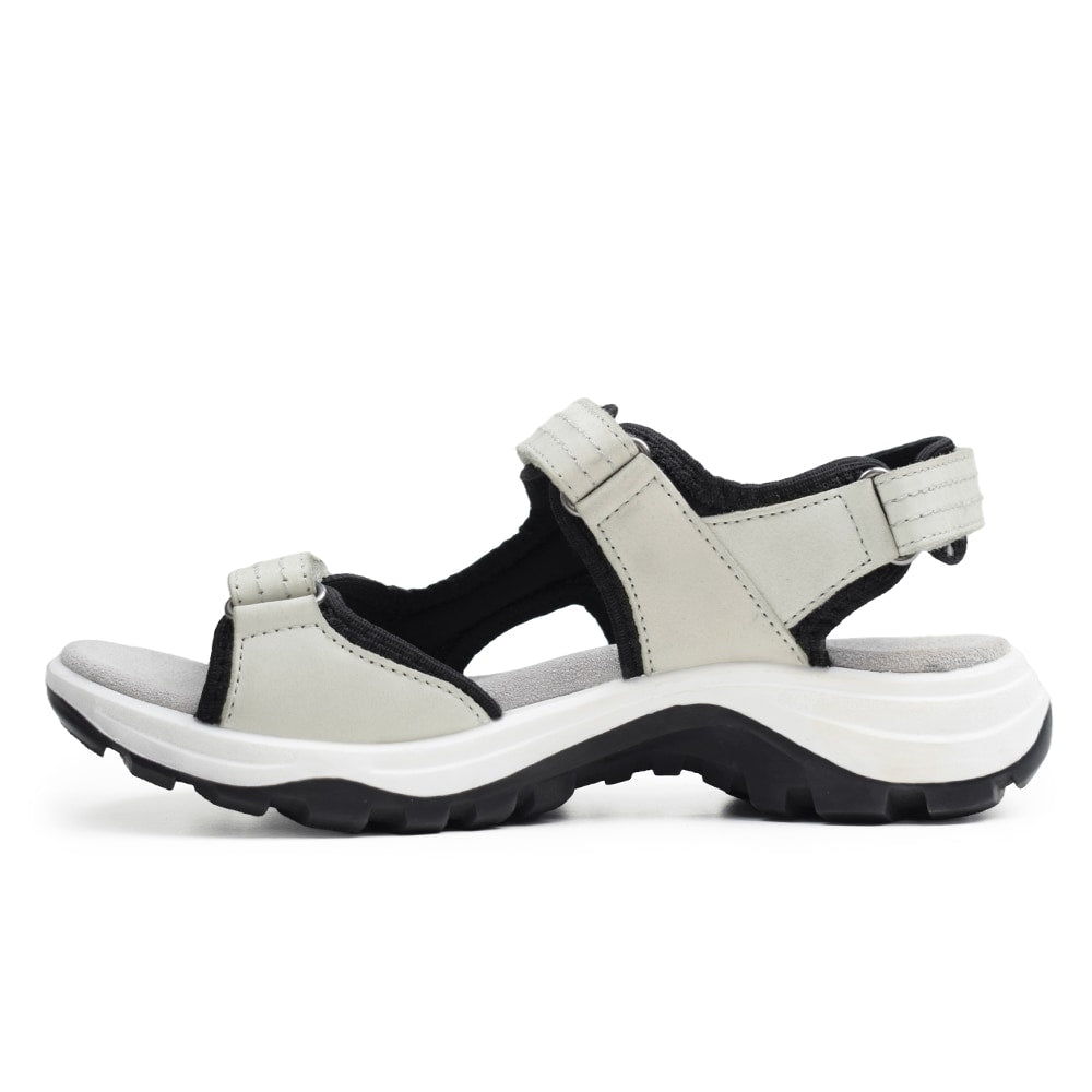 Produktbild 4 - Minfot Sandaler Sandhamn Dam Nubuck Cloud Black