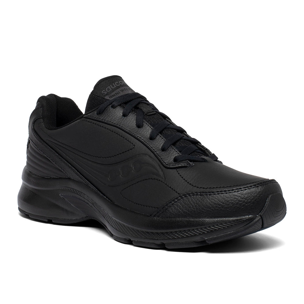 Saucony Omni Walker 3 Promenadskor Herr Bred Svart