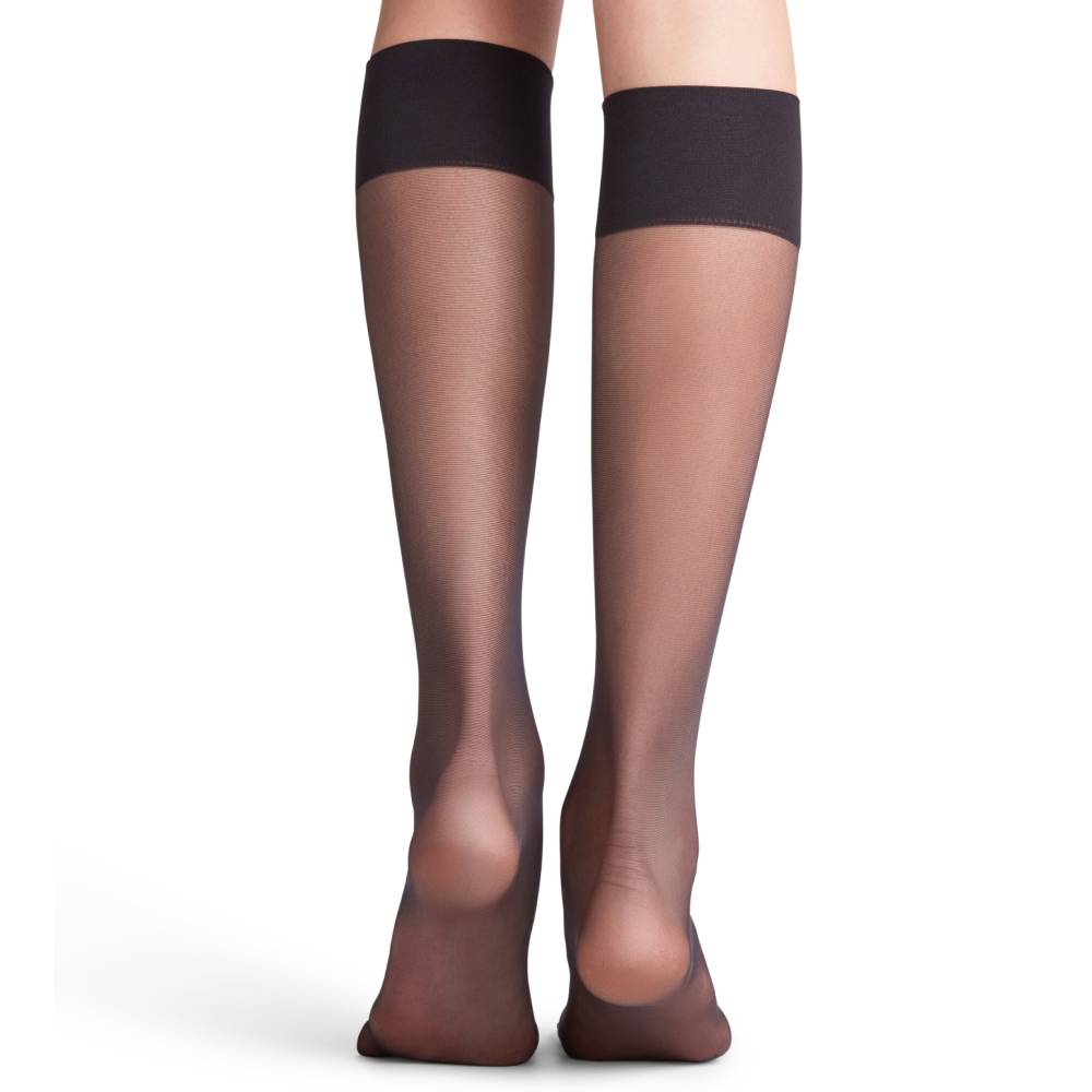 Produktbild 4 - Falke Nylonstrumpor Pure Matt 20 Knee-High Black