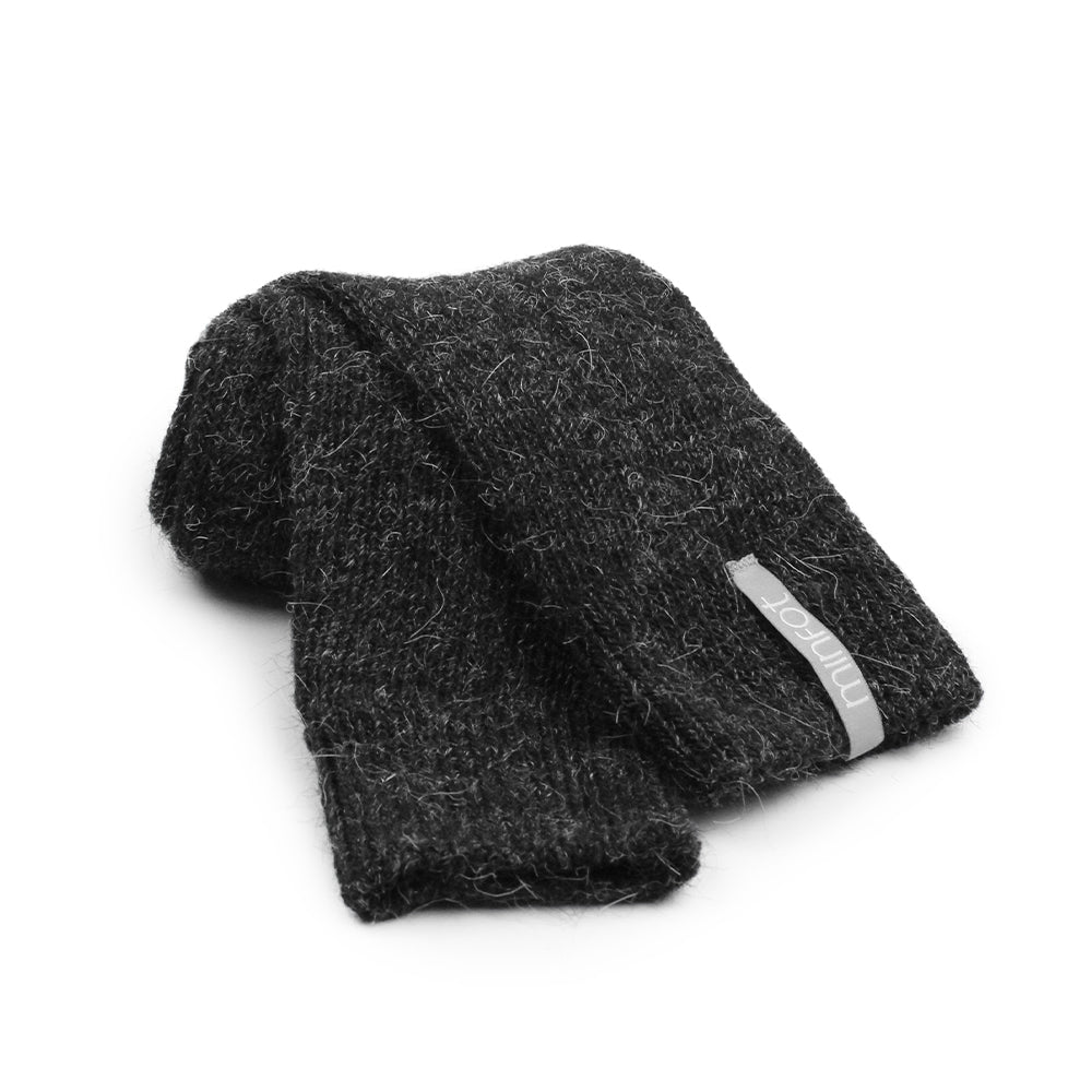 Minfot Raggsockor Alpacka Antracit 1-pack