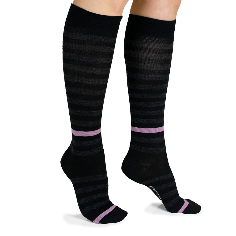 Produktbild 2 - Minfot Stödstrumpor Merinoull Sunrise 3-pack