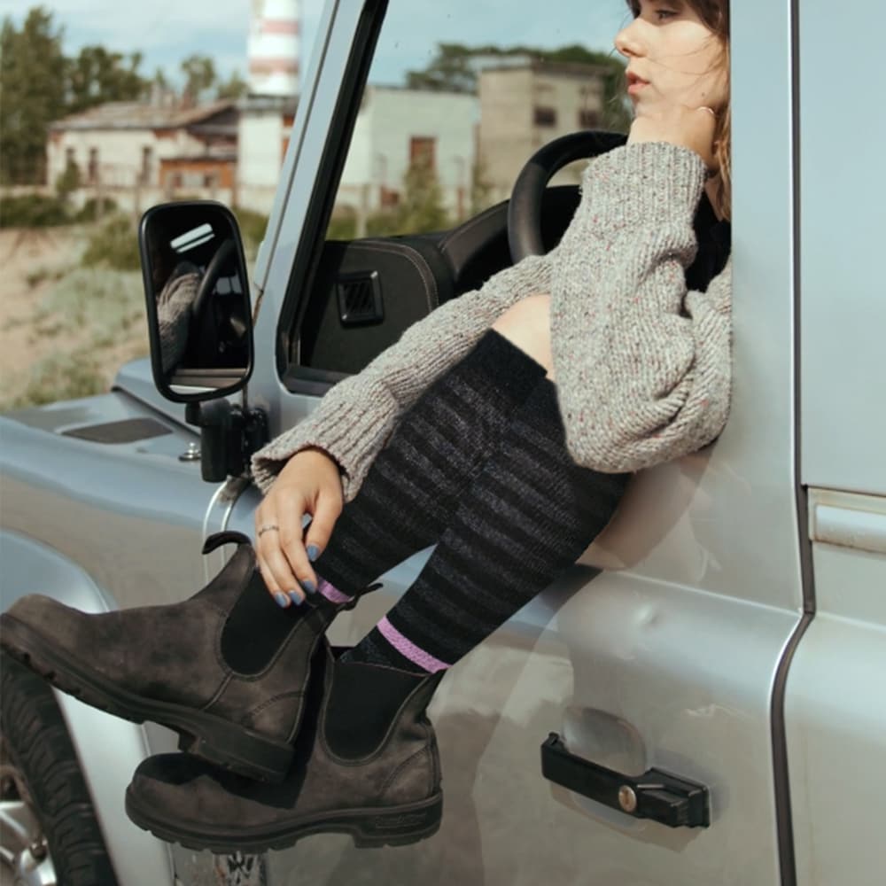 Produktbild 9 - Minfot Stödstrumpor Merinoull Sunrise 3-pack