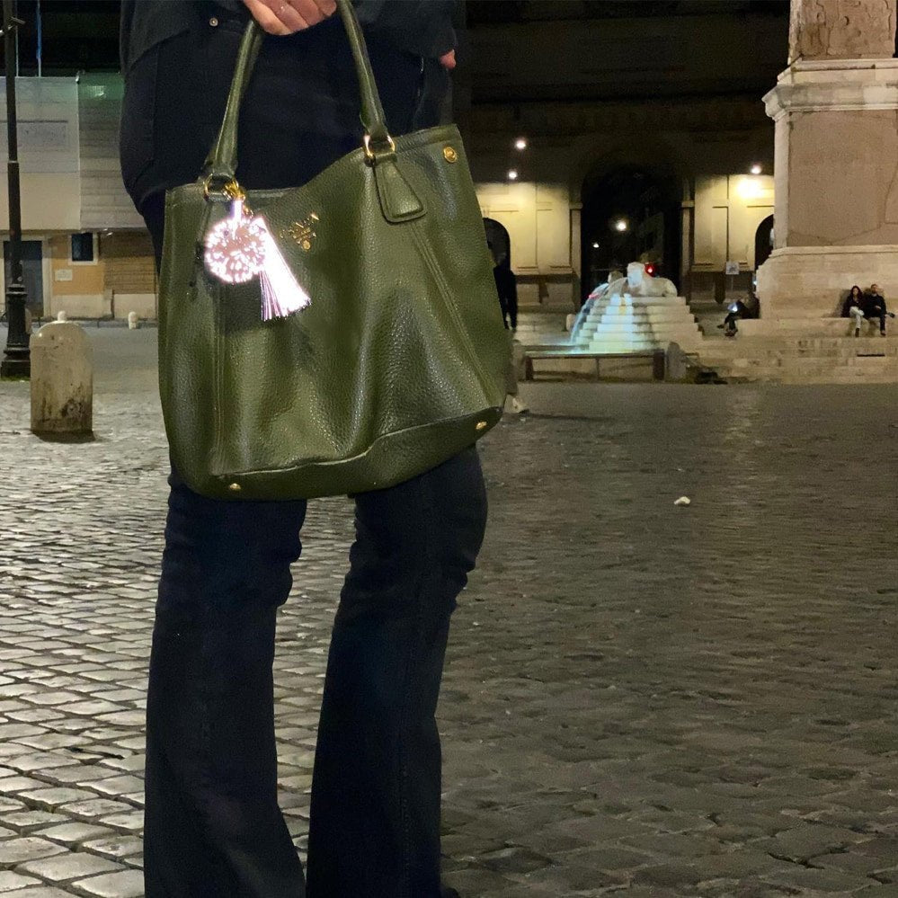 Produktbild 3 - Firefly Pom Pom Reflexboll Rose