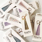 Firefly Reflex Soft Tassel Reflector Leopard Print Lilac