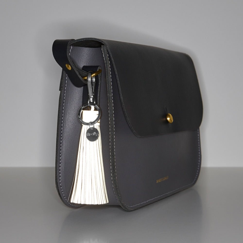 Firefly Reflex Soft Tassel Reflector Leopard Print Lilac