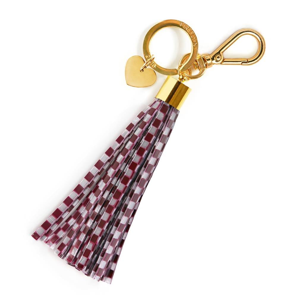 Firefly Reflex Tofs Checkers Print Burgundy