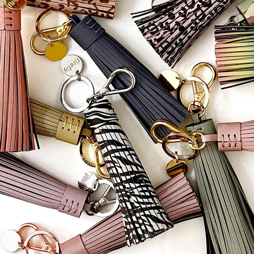 Produktbild 4 - Firefly Reflex Soft Tassel Reflector Zebra Print