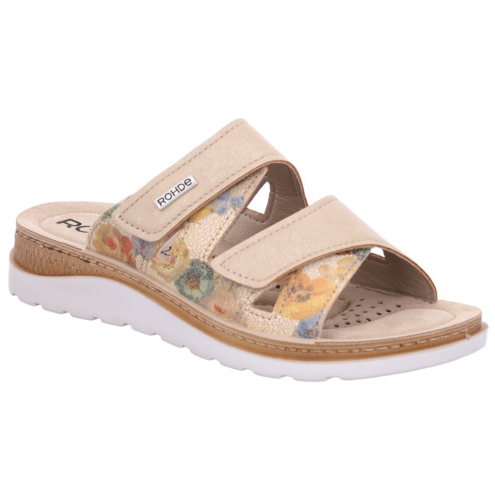 Rohde Sandaler Baviera Blommig Beige