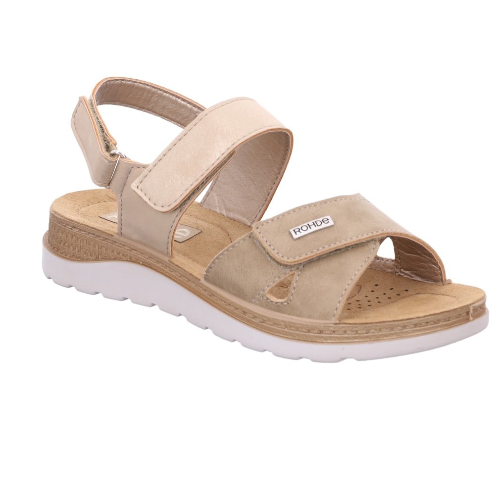 Rohde Sandaler Baviera med Hälrem Dam Beige