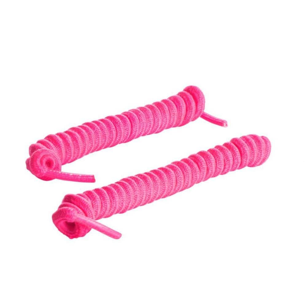 Springyard Skosnören Elastic Curly Neon Pink